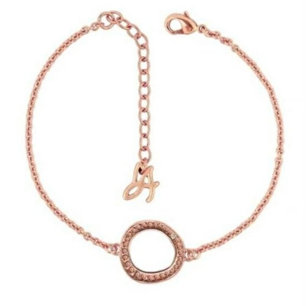NWT Adore | Swarovski Stack & Sparkle Bracelet Rose Gold Plated